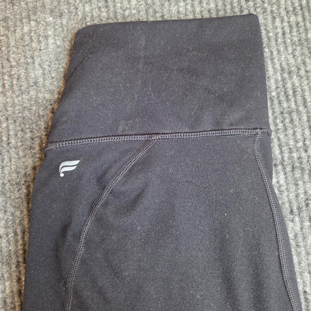 Fabletics Black High Waisted Elevate Leggings Workout Yoga Pants